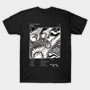 Atoms For Peace - AMOK Tracklist Album T-Shirt